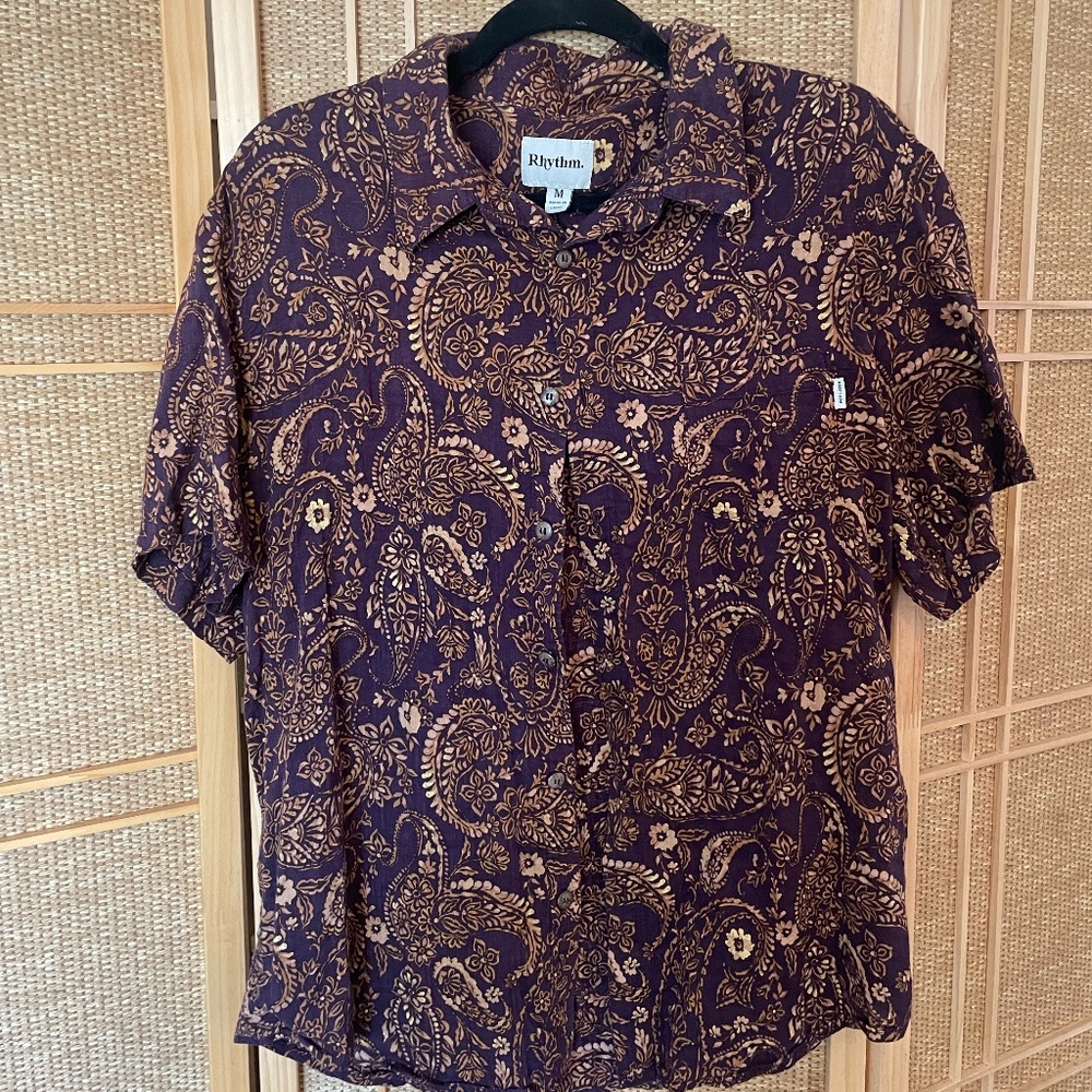 M Rhythm Paisley Short Sleeve